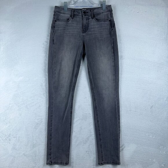 Curves 360 by NYDJ Skinny Jeans Boost Fit is Everything Womens Black Size 6 - Picture 1 of 11